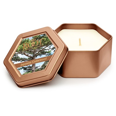Root Candles Japanese Cedarwood lumanari parfumate   în placă